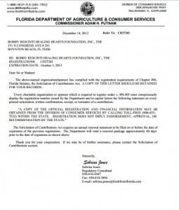 Solicitation - Dept of Ag & Consumer Services