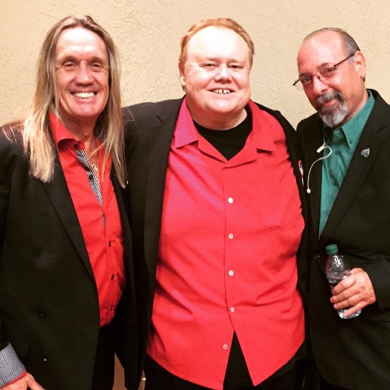 Comedian - Louie Anderson and Iron Maiden - Nicko McBrain! Two awesome friends of Healing Hearts